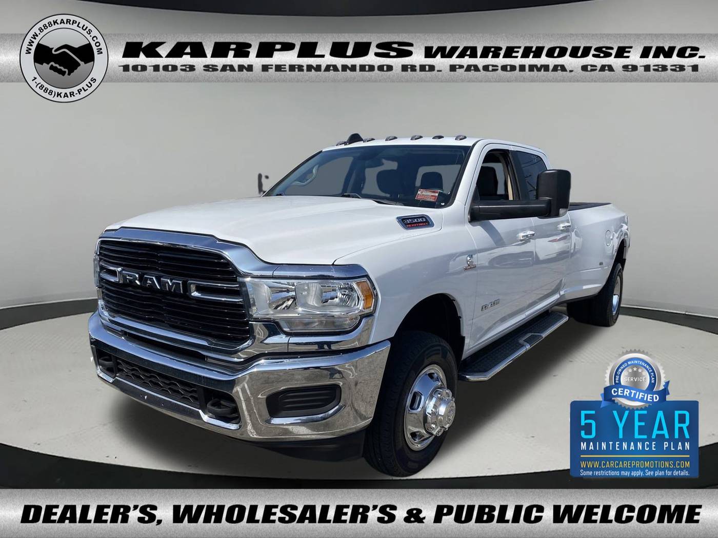 2019 Ram 3500 Big Horn — Pickup Truck — 85,540 mi — Pacoima, CA