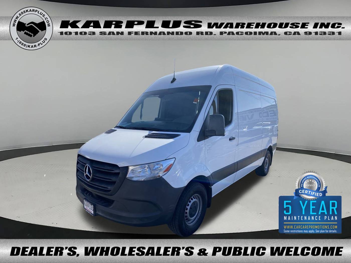 2021 Mercedes-Benz Sprinter Cargo Van 2500 — Cargo Van — 64,147 mi — Pacoima, CA