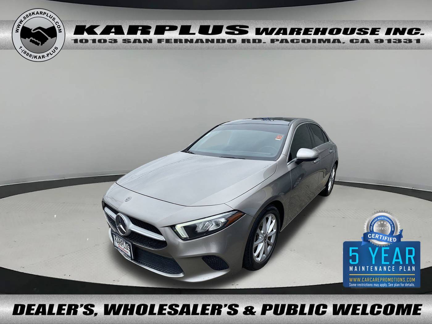 2019 Mercedes-Benz A-Class A 220 — Sedan — 54,228 mi — Pacoima, CA