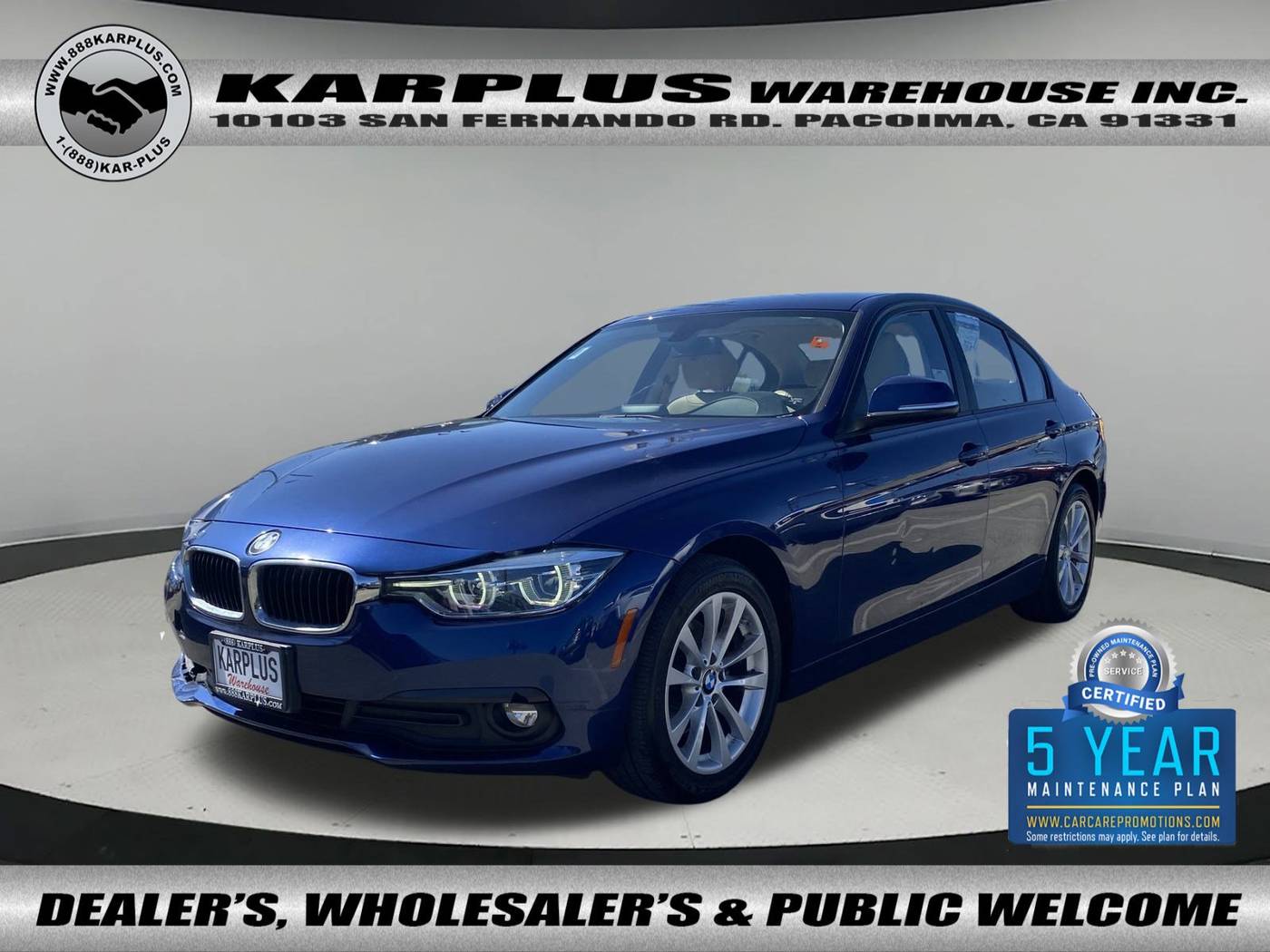 2018 BMW 3 Series 320i — Sedan — 47,652 mi — Pacoima, CA