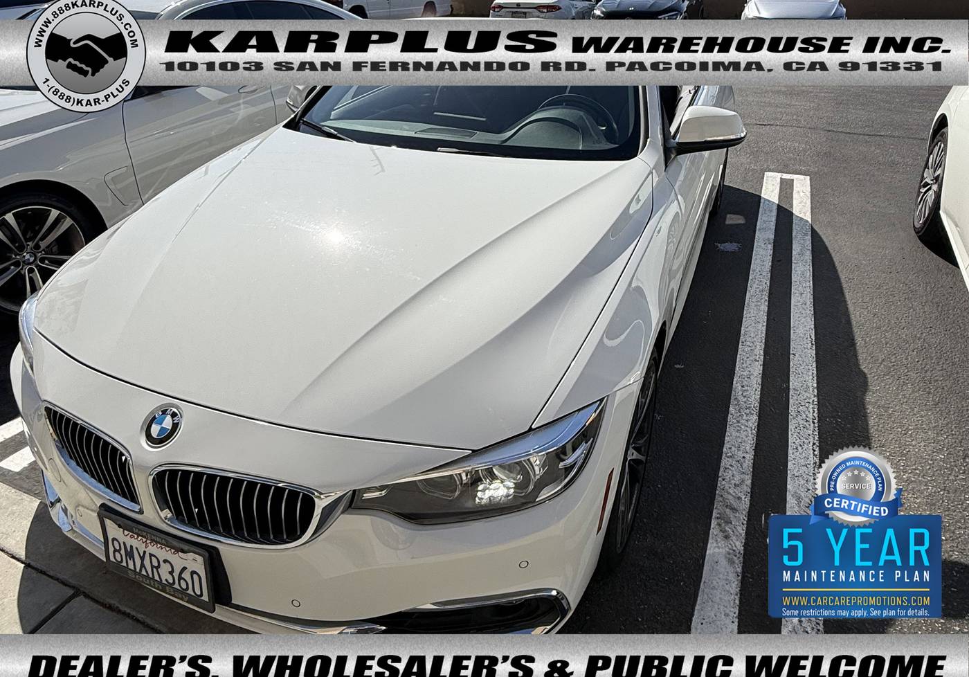 2020 BMW 4 Series 430i — Convertible — 59,460 mi — Pacoima, CA