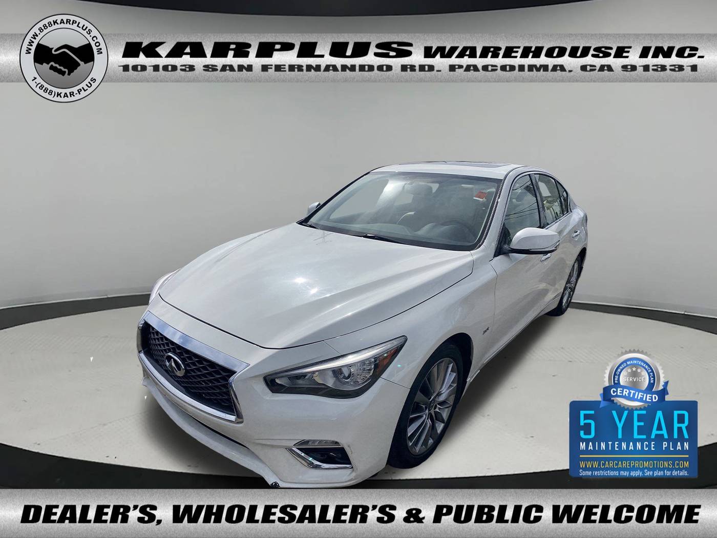 2018 INFINITI Q50 3.0t LUXE — Sedan — 59,960 mi — Pacoima, CA