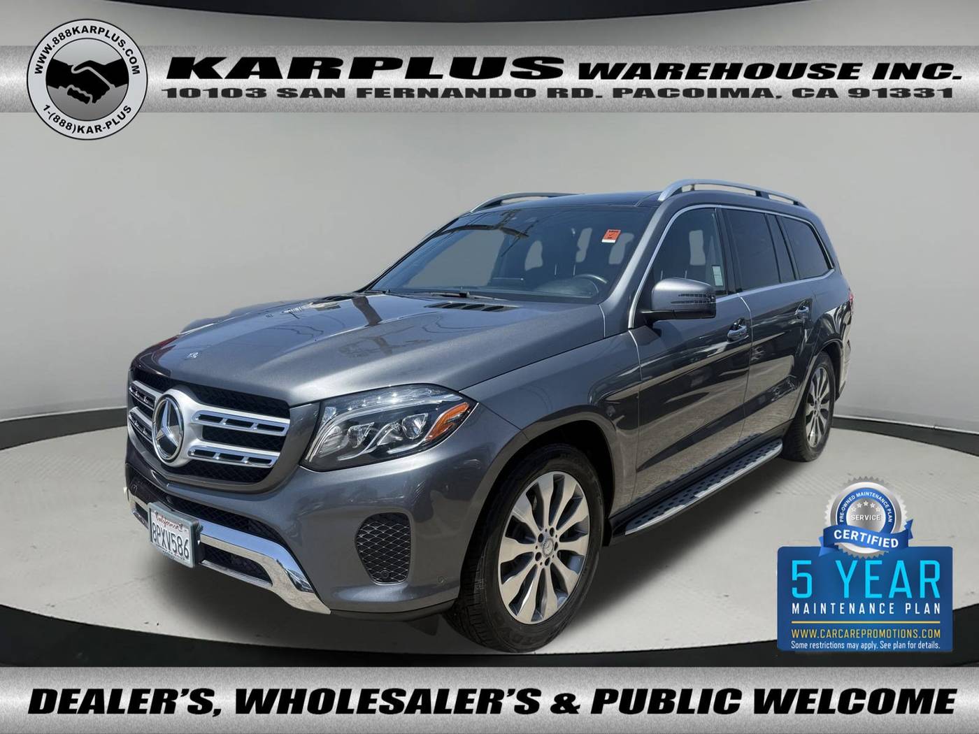 2017 Mercedes-Benz GLS GLS 450 — SUV — 76,958 mi — Pacoima, CA