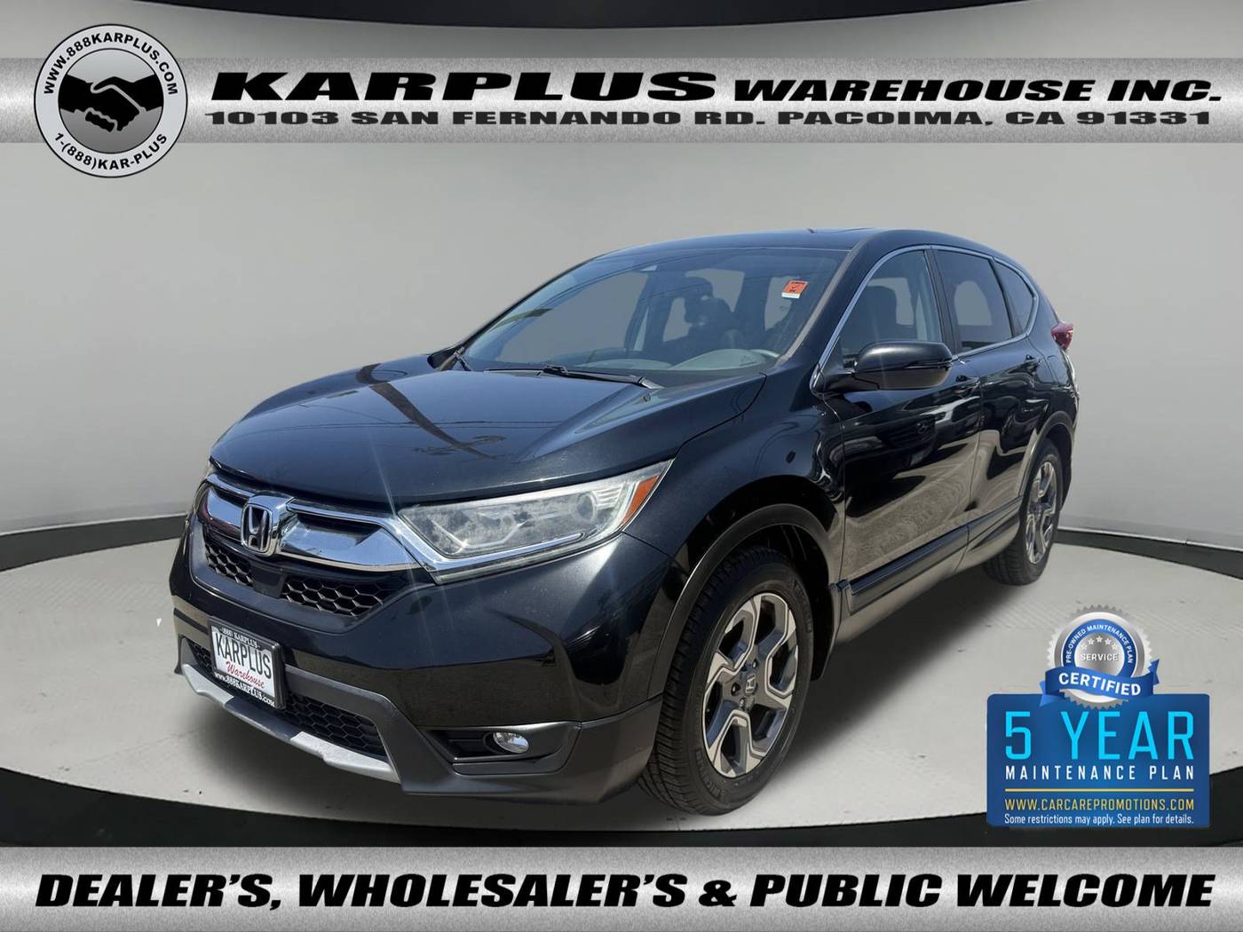 2017 Honda CR-V EX-L — SUV — 105,594 mi — Pacoima, CA