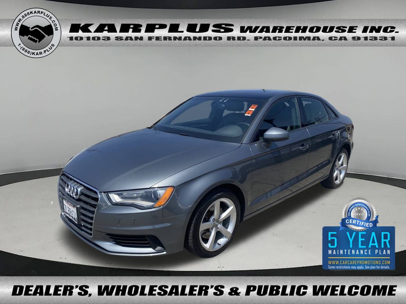 2015 Audi A3 Premium — Sedan — 94,180 mi — Pacoima, CA