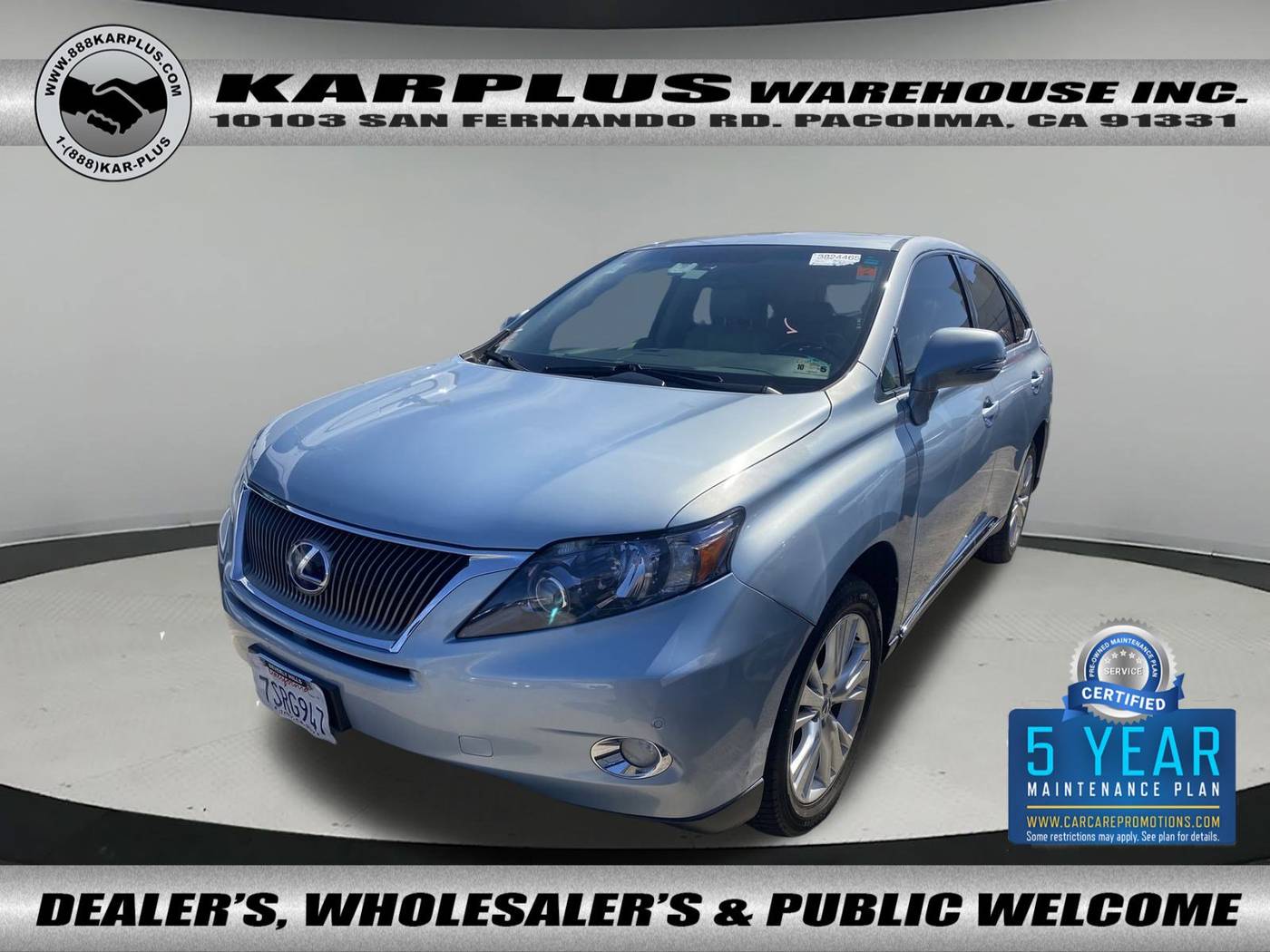 2010 Lexus RX RX 450h — SUV — 138,345 mi — Pacoima, CA