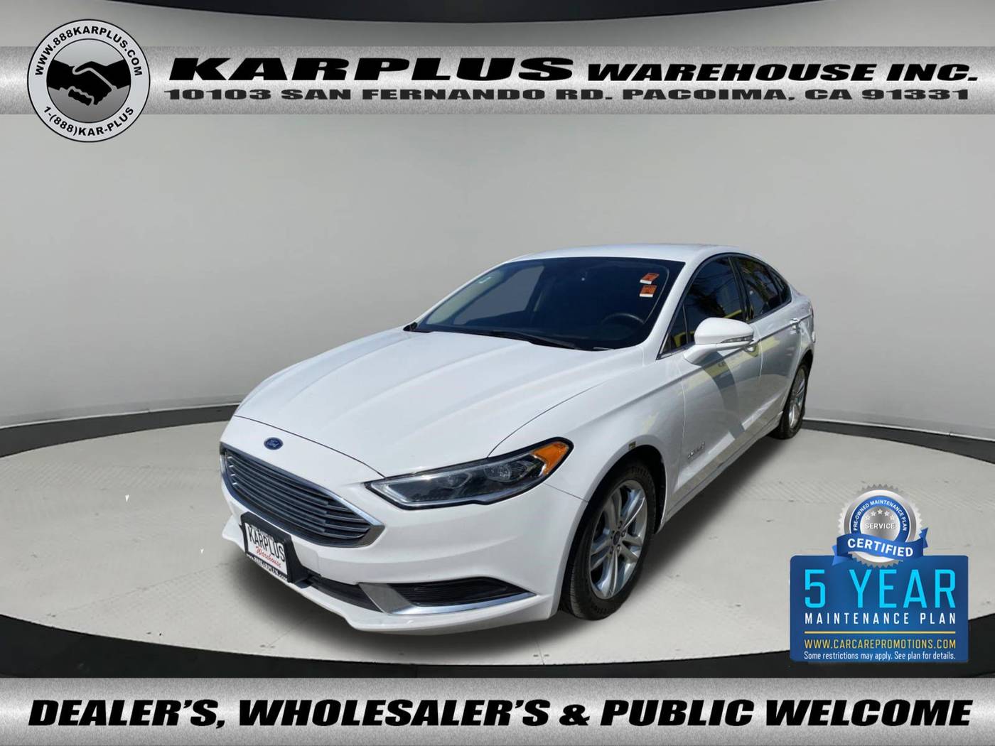 2018 Ford Fusion Hybrid SE — Sedan — 81,741 mi — Pacoima, CA