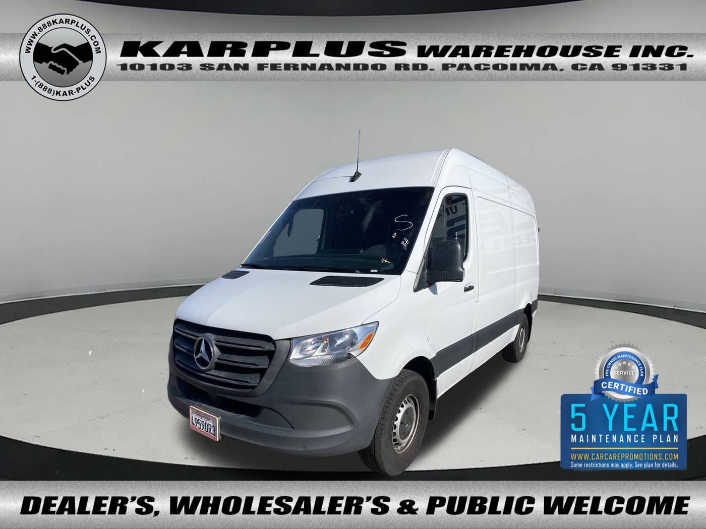 2022 Mercedes-Benz Sprinter Cargo Van 2500 — Cargo Van — 90,847 mi — Pacoima, CA