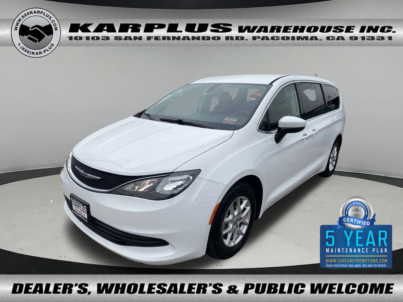 2020 Chrysler Voyager LX — Minivan — 160,765 mi — Pacoima, CA