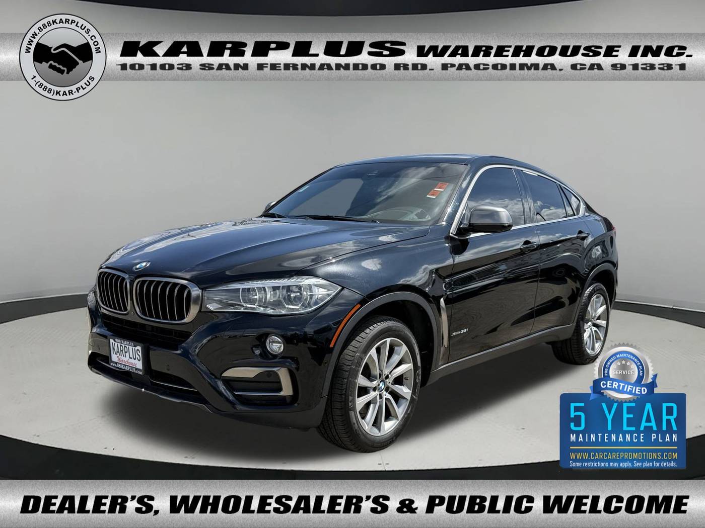 2019 BMW X6 35i — SUV — 94,928 mi — Pacoima, CA