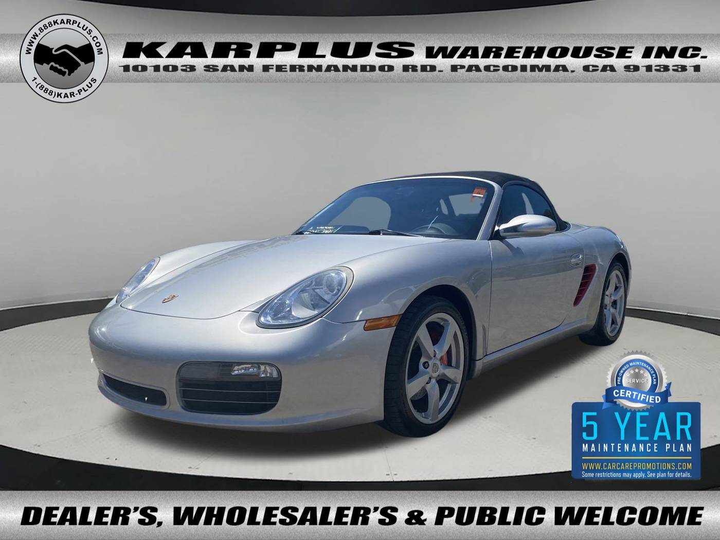 2007 Porsche Boxster S — Convertible — 75,435 mi — Pacoima, CA