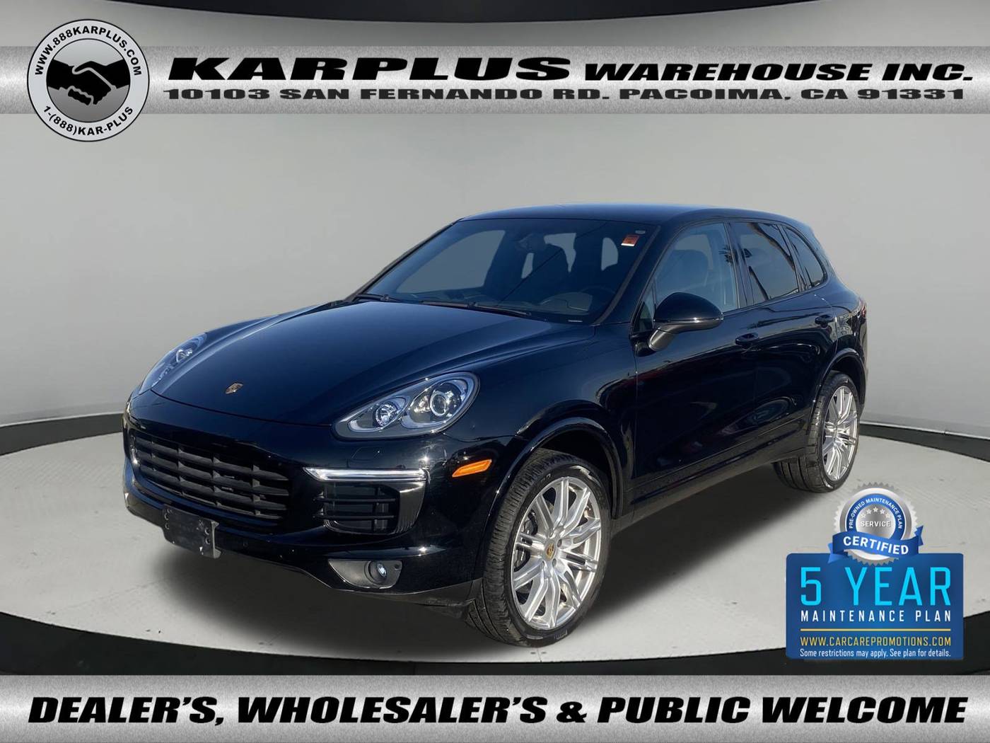 2017 Porsche Cayenne Platinum Ed. — SUV — 44,947 mi — Pacoima, CA