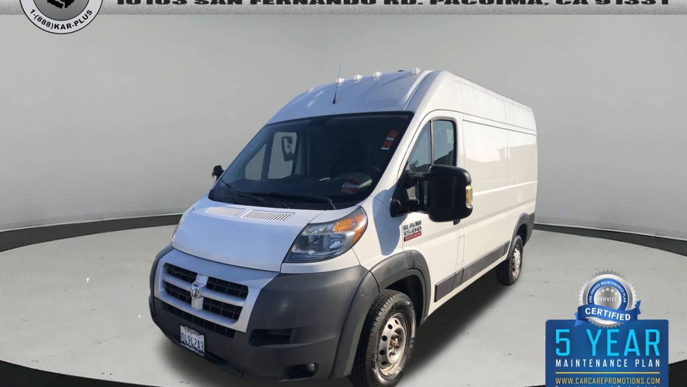 2015 Ram ProMaster Cargo Van 1500 — Cargo Van — 87,204 mi — Pacoima, CA