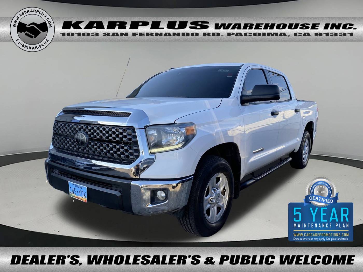 2018 Toyota Tundra SR5 — Pickup Truck — 79,937 mi — Pacoima, CA