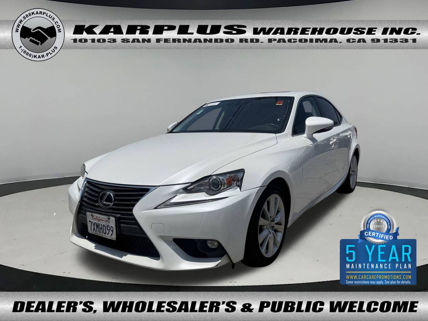 2015 Lexus IS IS 250 — Sedan — 98,488 mi — Pacoima, CA