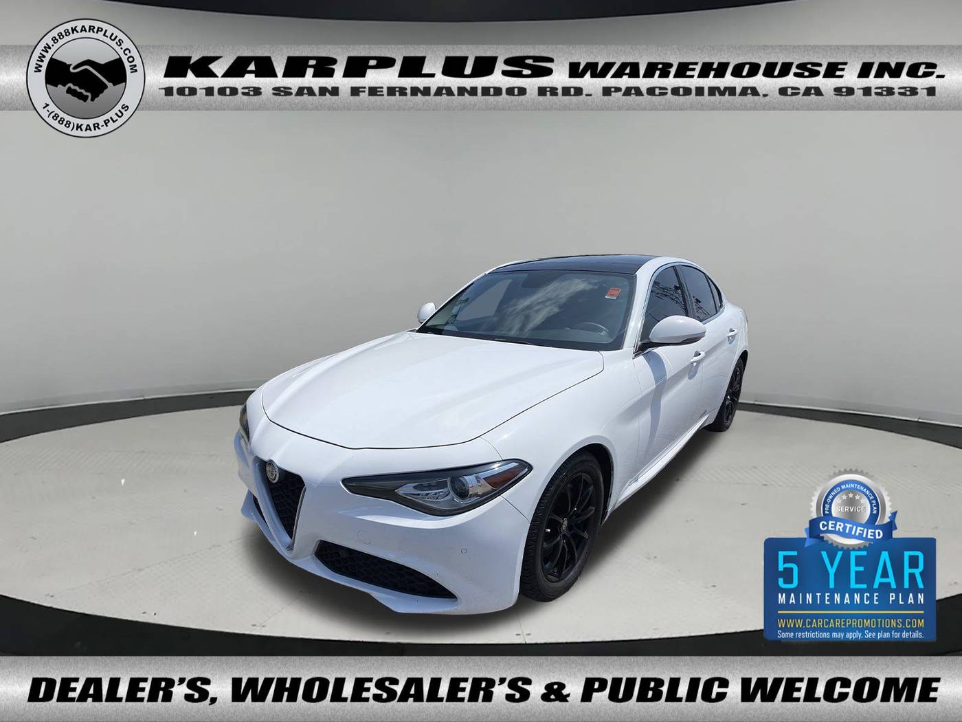 2018 Alfa Romeo Giulia Standard — Sedan — 76,822 mi — Pacoima, CA