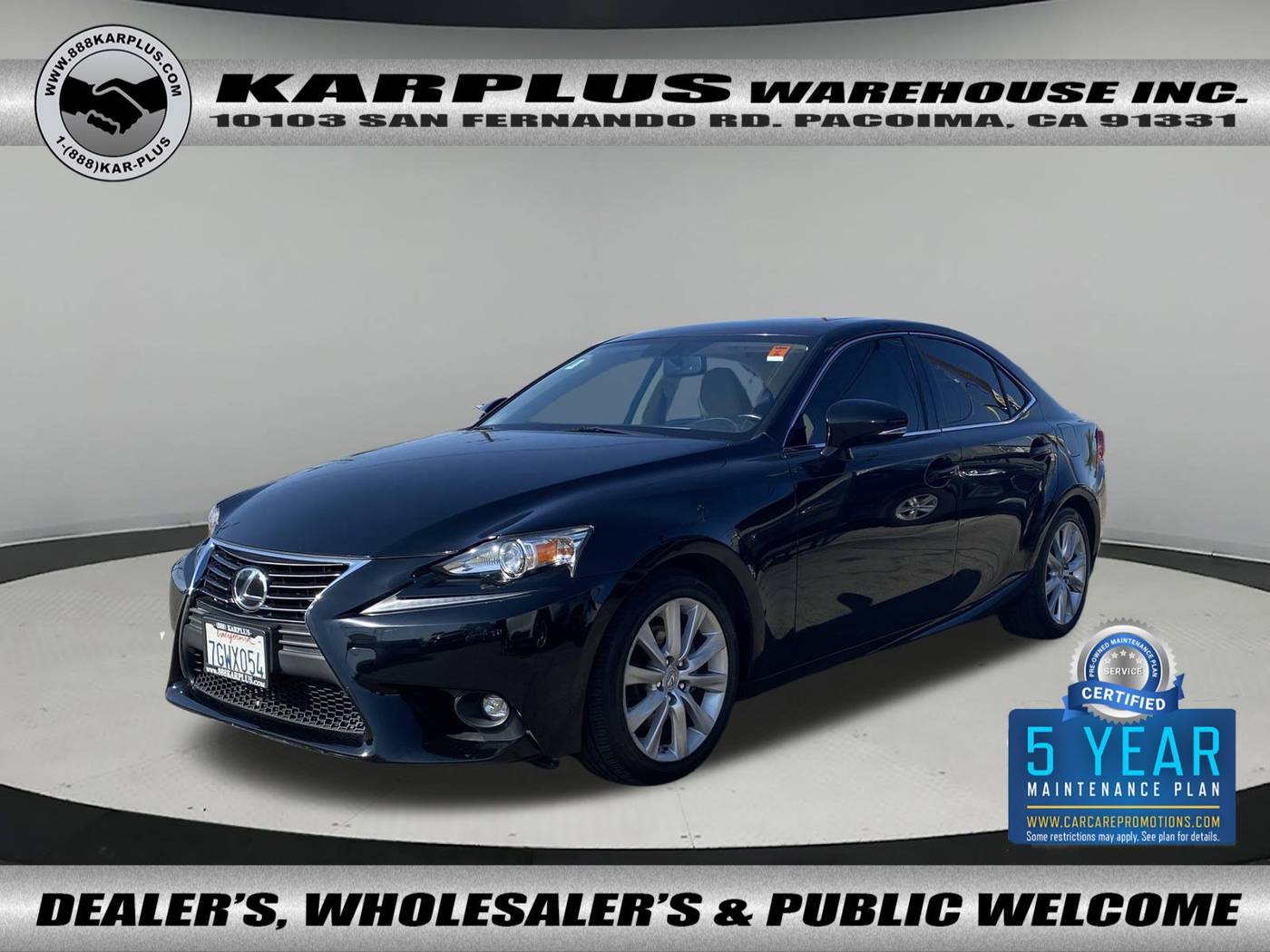 2015 Lexus IS IS 250 — Sedan — 85,723 mi — Pacoima, CA