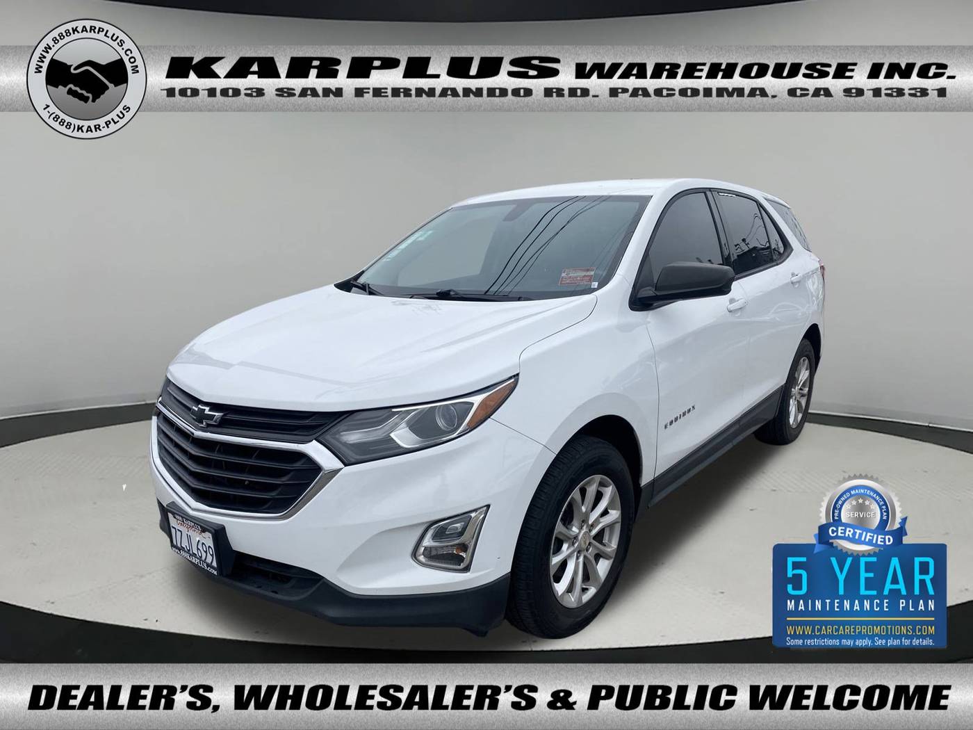 2018 Chevrolet Equinox LS — SUV — 112,859 mi — Pacoima, CA