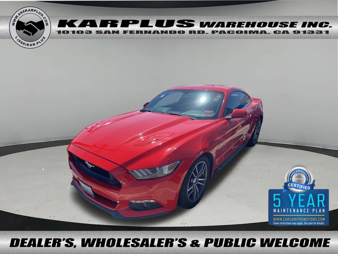 2019 Ford Mustang GT — Coupe — 83,265 mi — Pacoima, CA