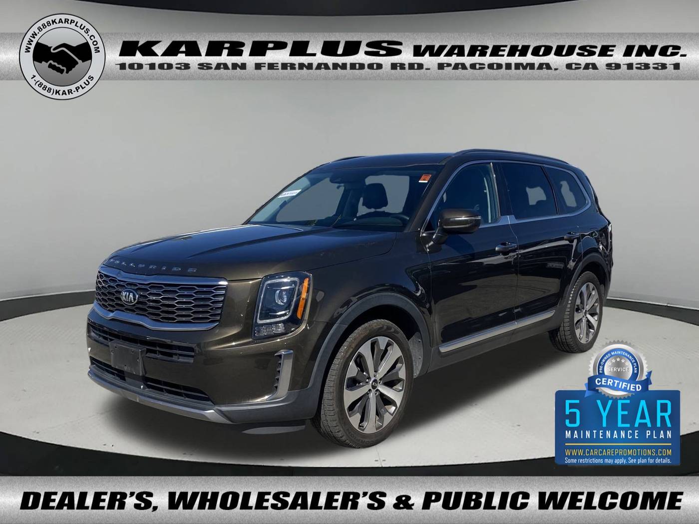 2021 Kia Telluride S — SUV — 92,587 mi — Pacoima, CA