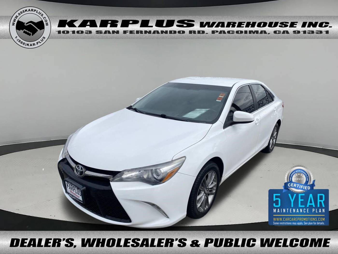 2017 Toyota Camry SE — Sedan — 89,516 mi — Pacoima, CA