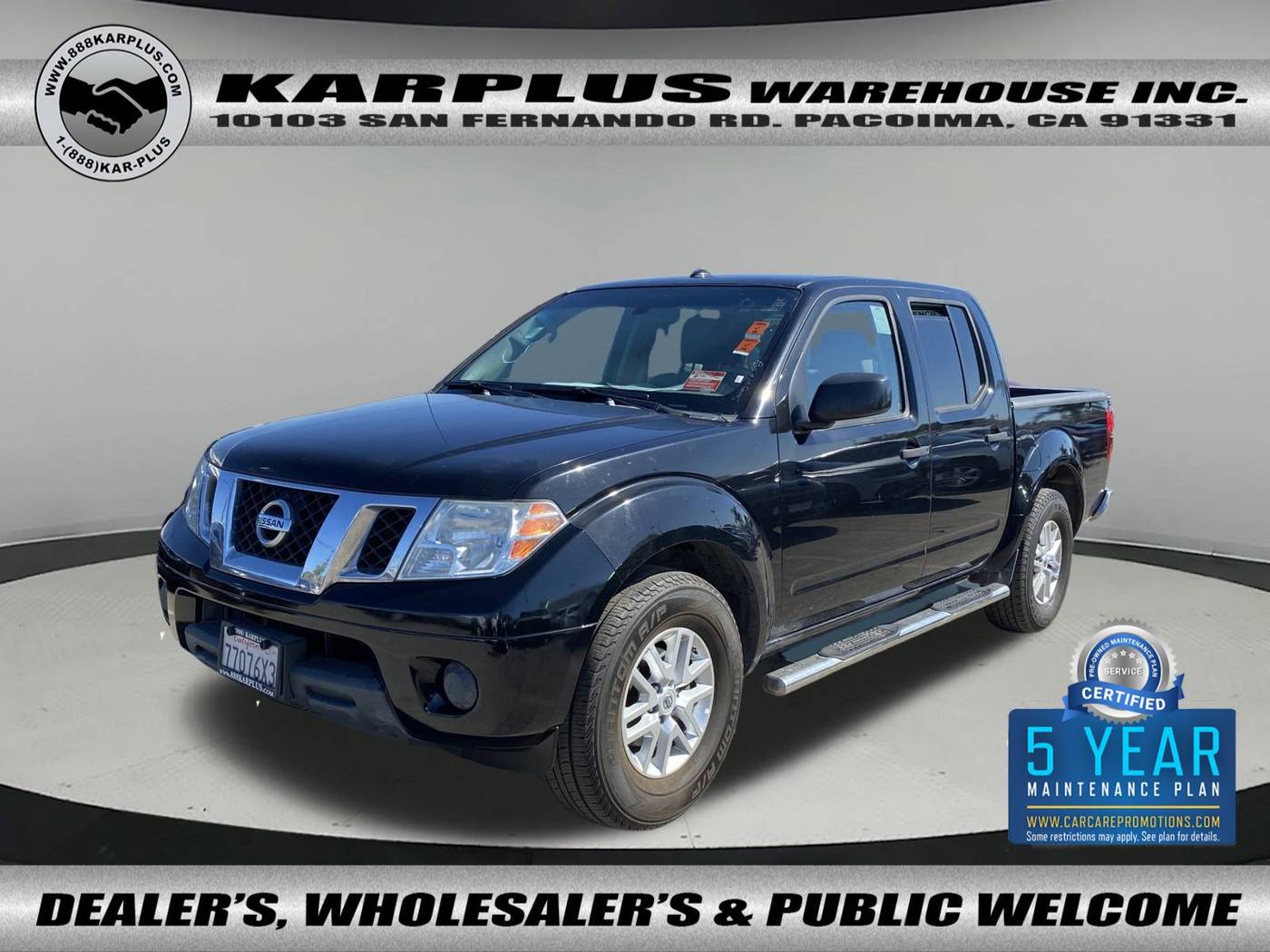 2018 Nissan Frontier SV V6 — Pickup Truck — 72,852 mi — Pacoima, CA