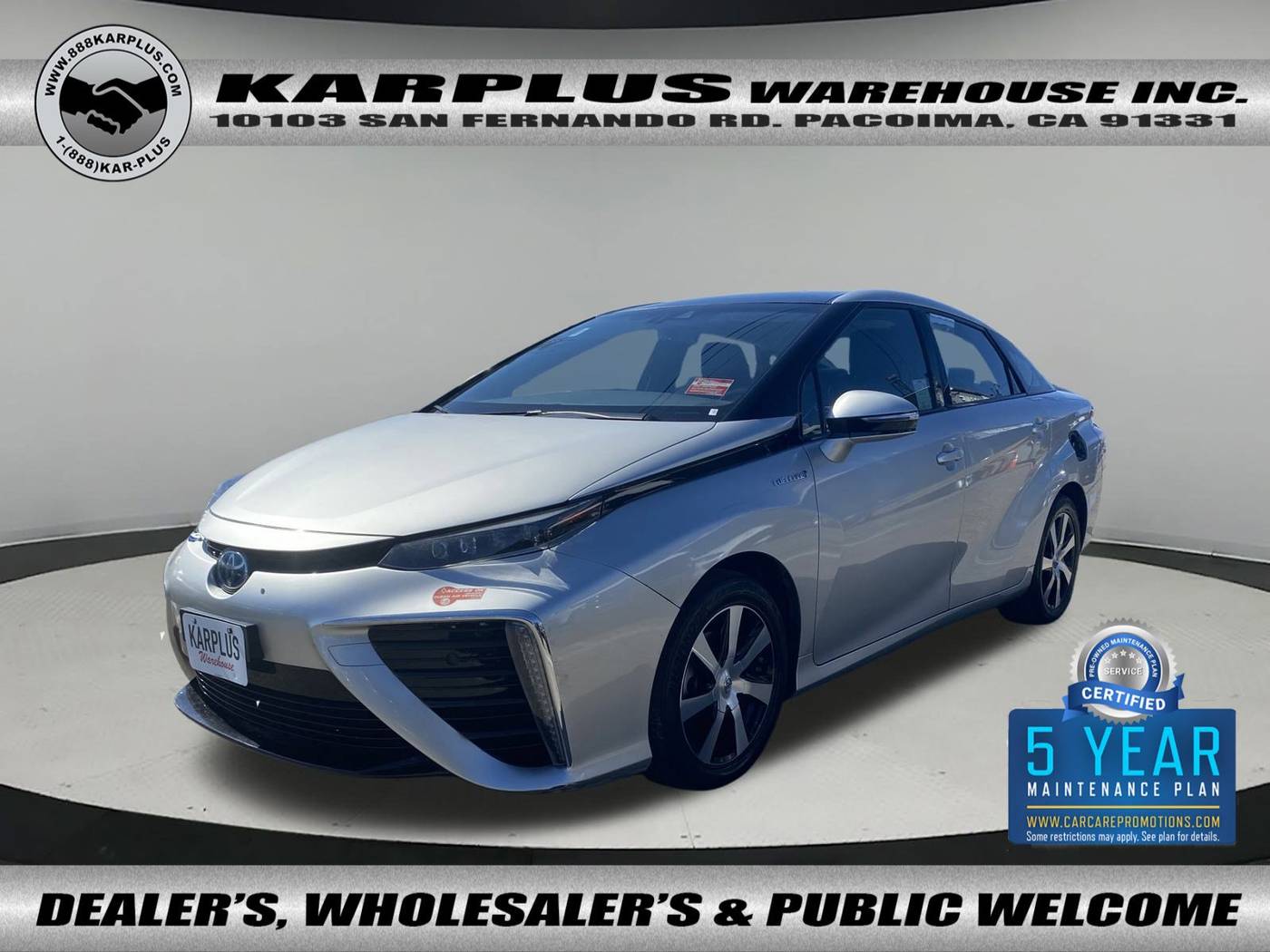 2017 Toyota Mirai Base — Sedan — 68,419 mi — Pacoima, CA