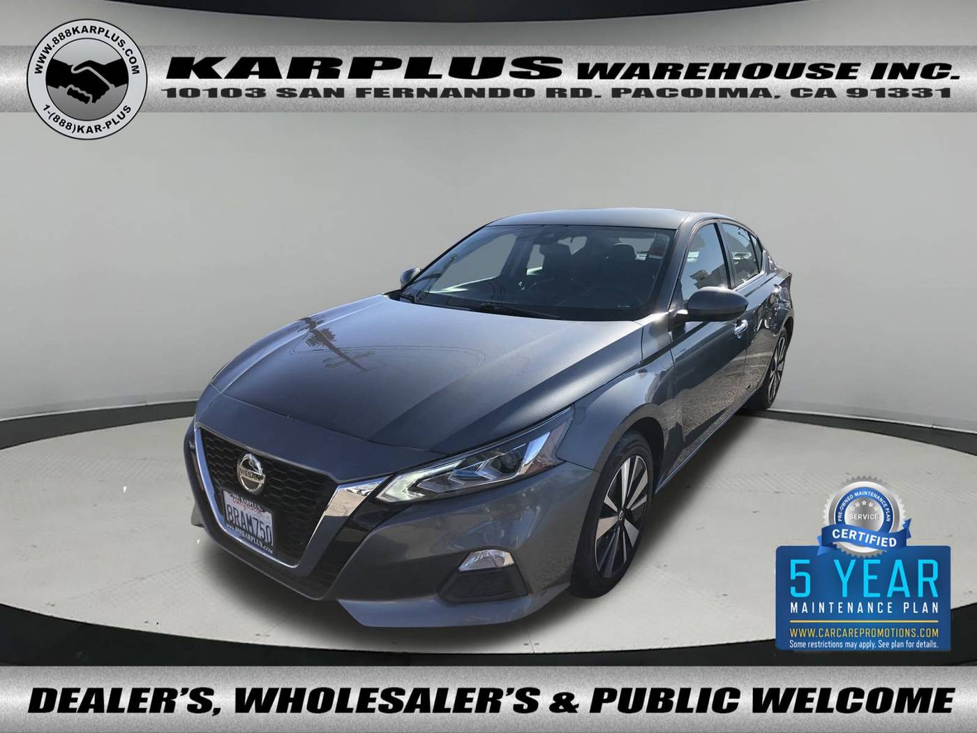2021 Nissan Altima SV — Sedan — 95,095 mi — Pacoima, CA