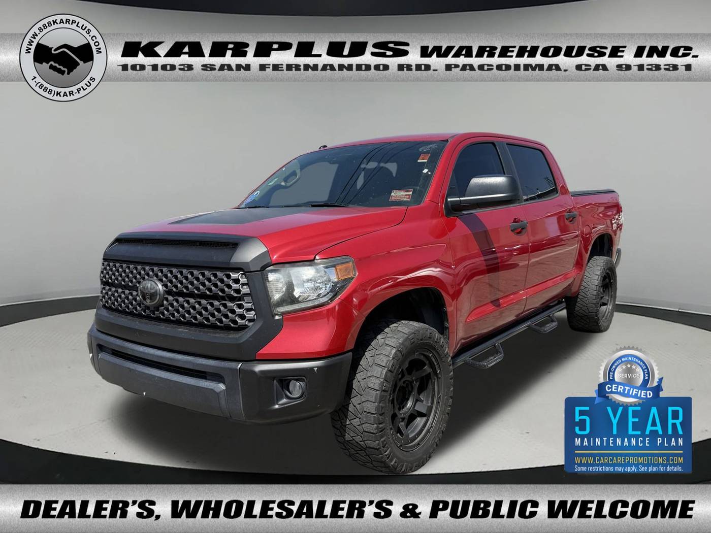 2018 Toyota Tundra SR5 — Pickup Truck — 127,290 mi — Pacoima, CA