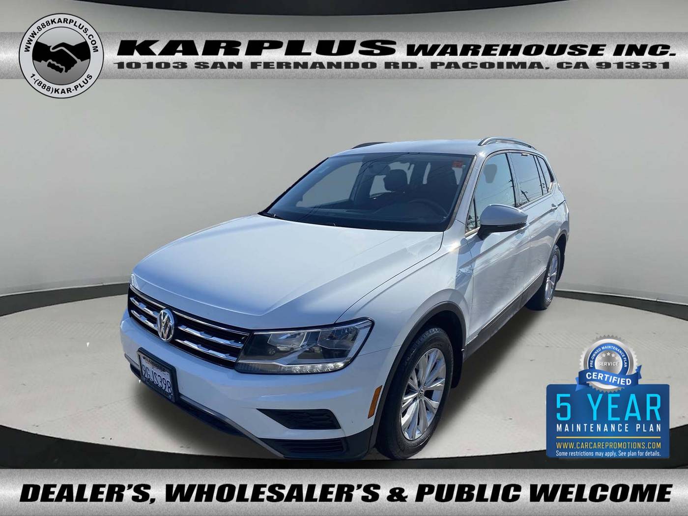 2018 Volkswagen Tiguan S — SUV — 81,705 mi — Pacoima, CA