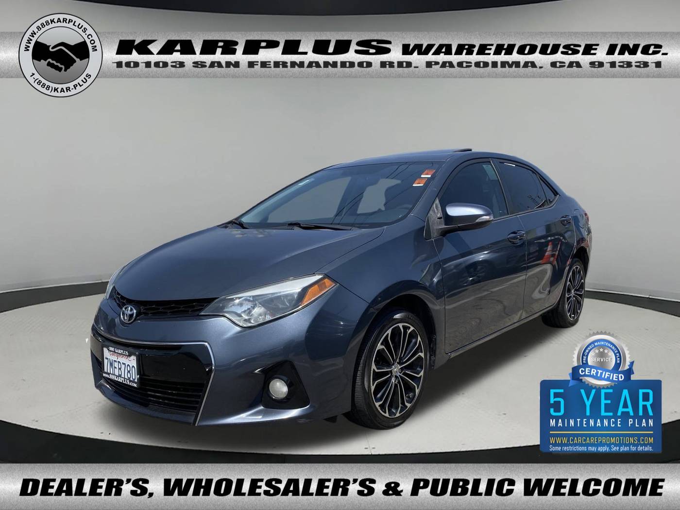 2015 Toyota Corolla L — Sedan — 90,613 mi — Pacoima, CA