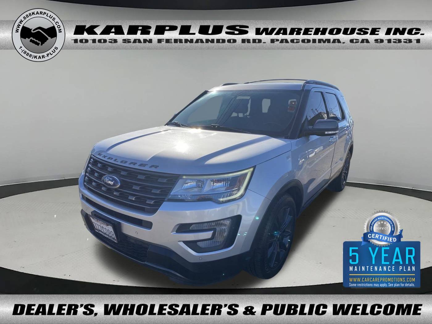 2017 Ford Explorer XLT — SUV — 96,973 mi — Pacoima, CA