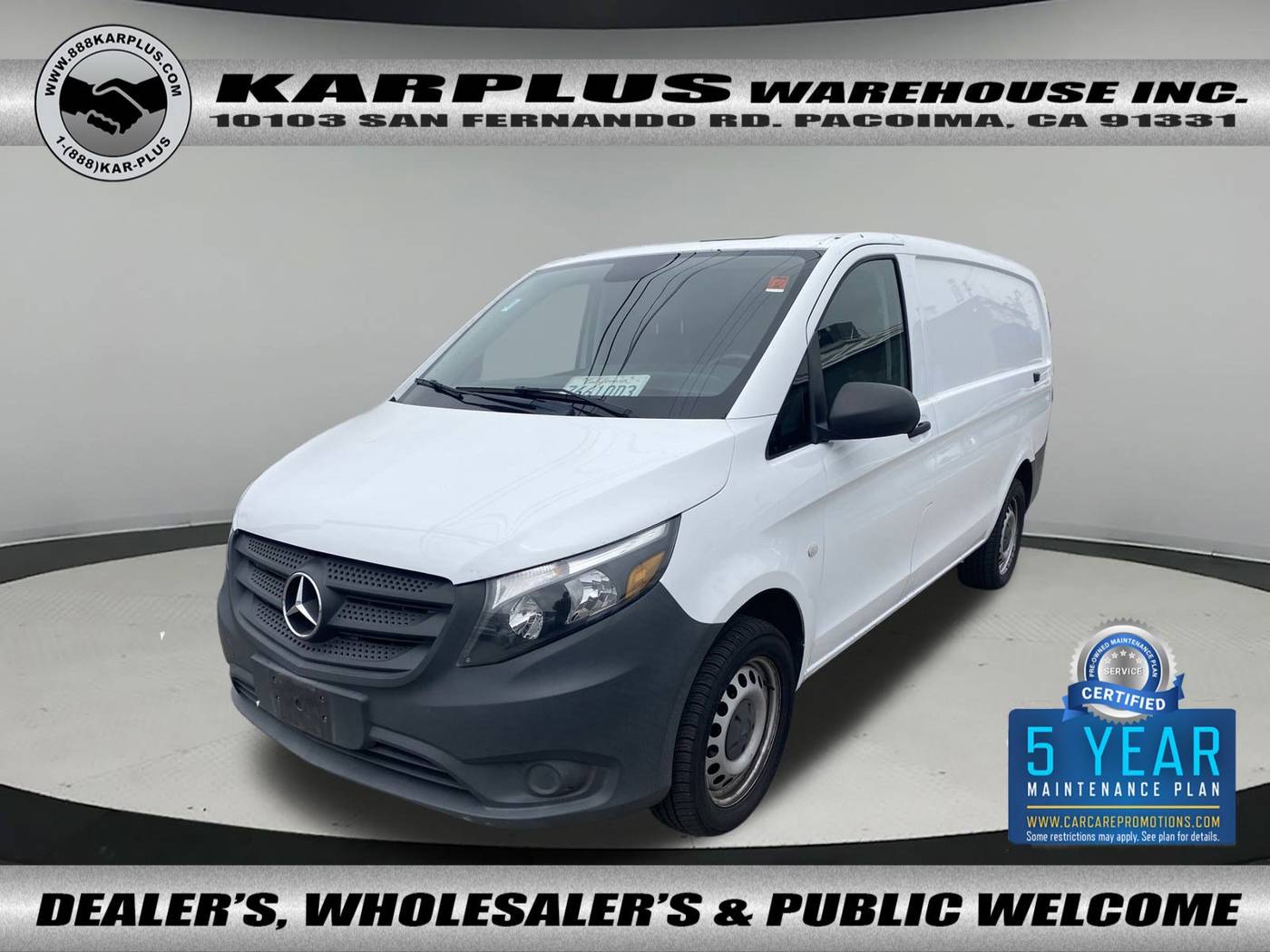 2020 Mercedes-Benz Metris Cargo Van Standard — Cargo Van — 78,088 mi — Pacoima, CA