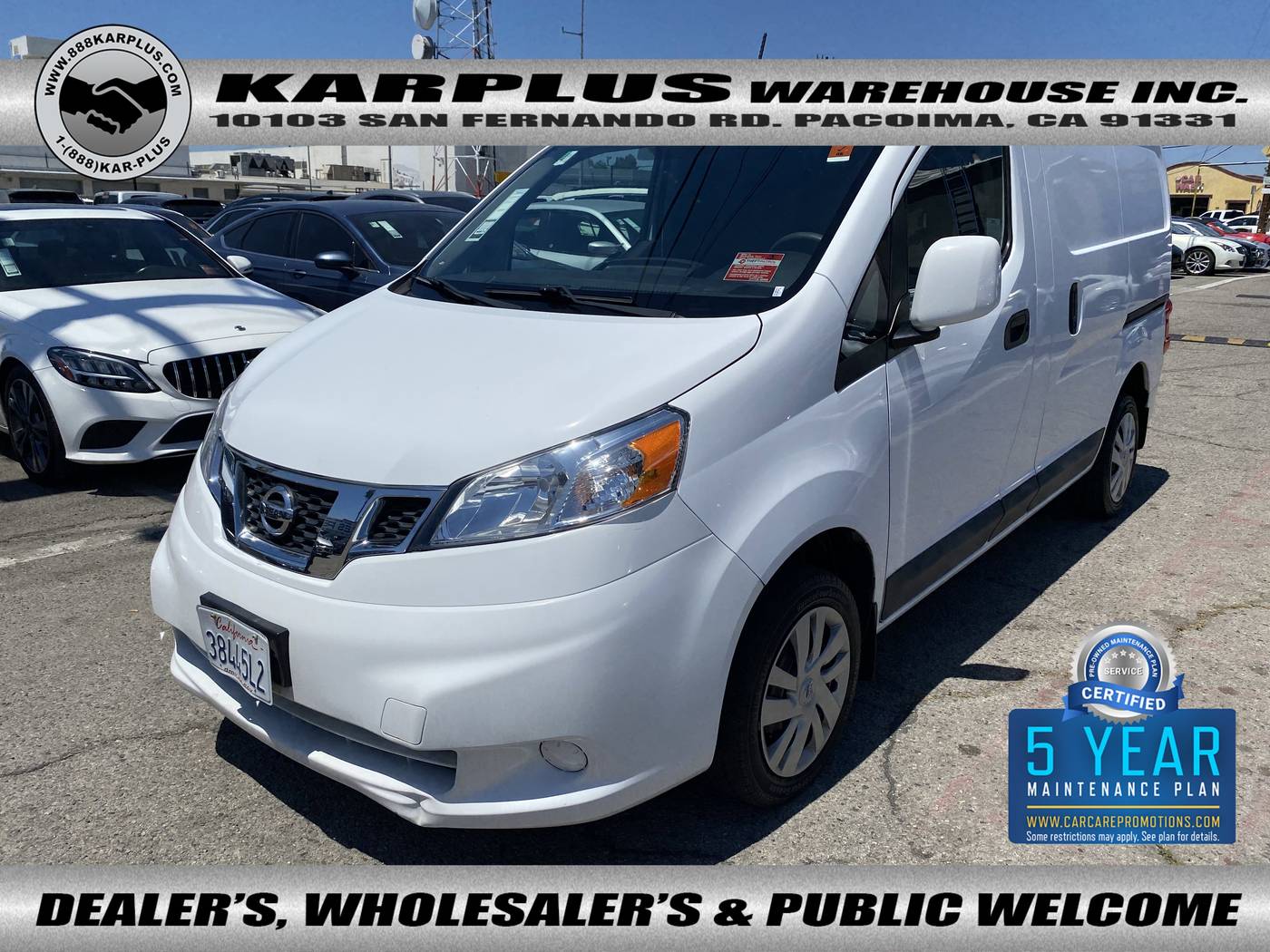 2018 Nissan NV200 Compact Cargo SV — Cargo Van — 43,060 mi — Pacoima, CA