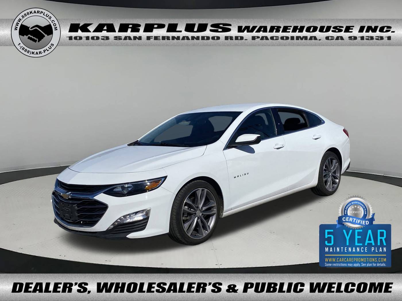 2023 Chevrolet Malibu LT — Sedan — 63,282 mi — Pacoima, CA