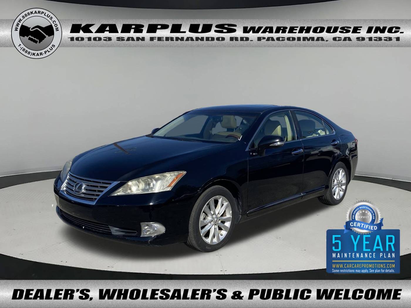 2011 Lexus ES ES 350 — Sedan — 58,785 mi — Pacoima, CA