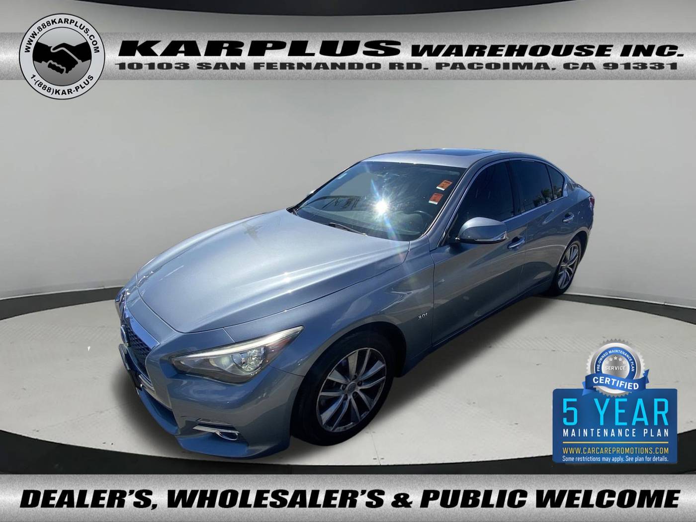 2017 INFINITI Q50 3.0t Premium — Sedan — 74,242 mi — Pacoima, CA