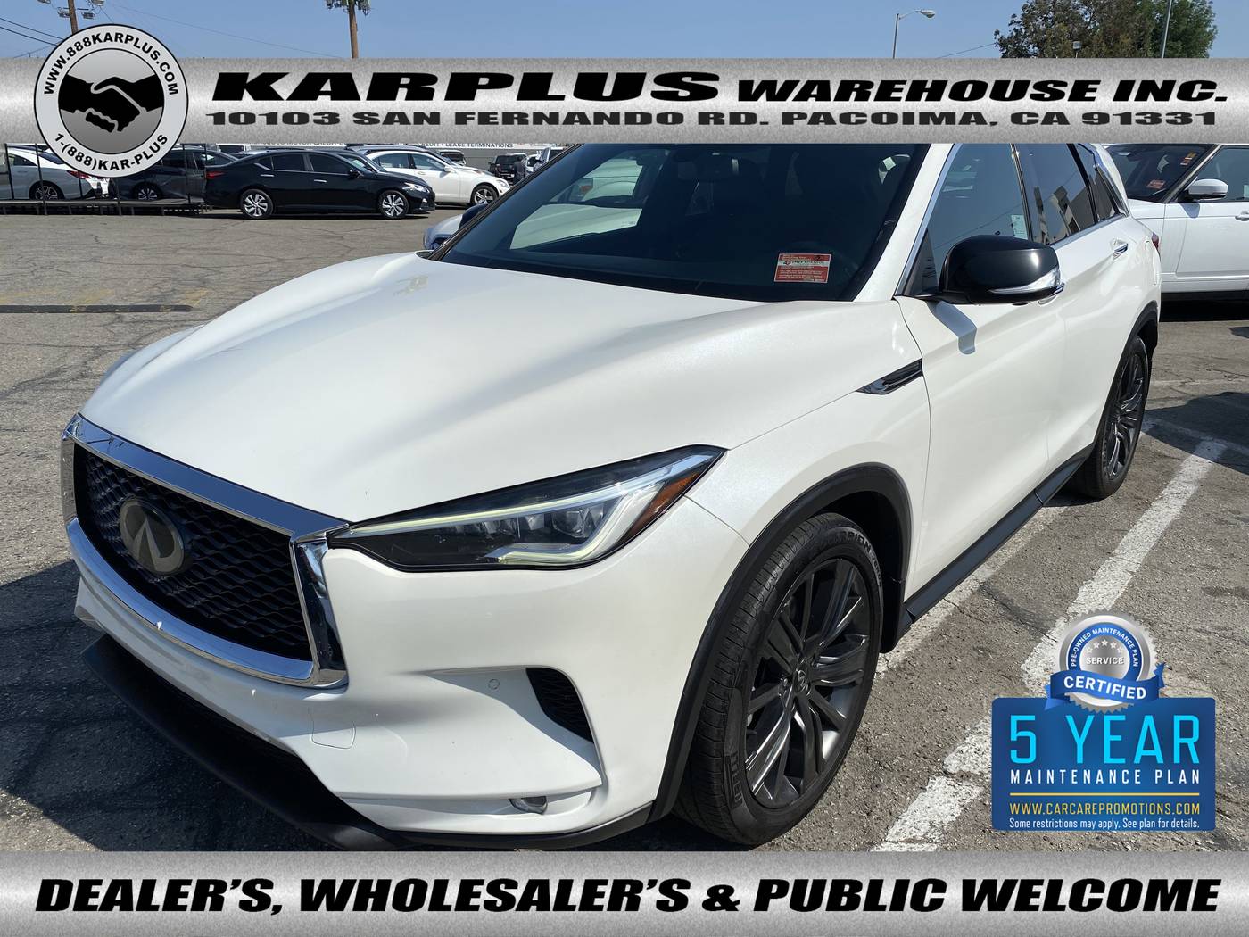 2020 INFINITI QX50 ESSENTIAL — SUV — 63,439 mi — Pacoima, CA