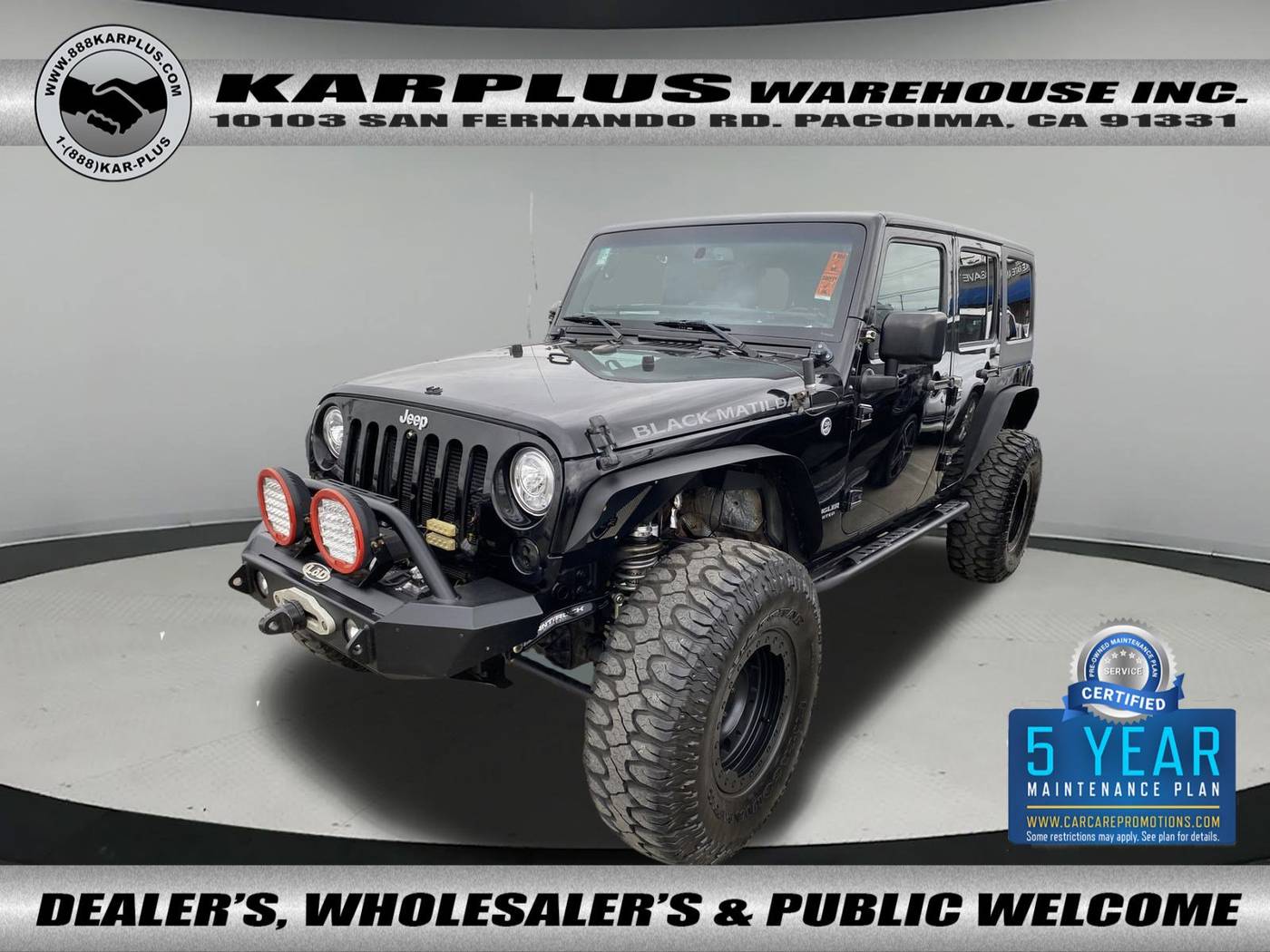 2017 Jeep Wrangler Rubicon — SUV — 88,268 mi — Pacoima, CA