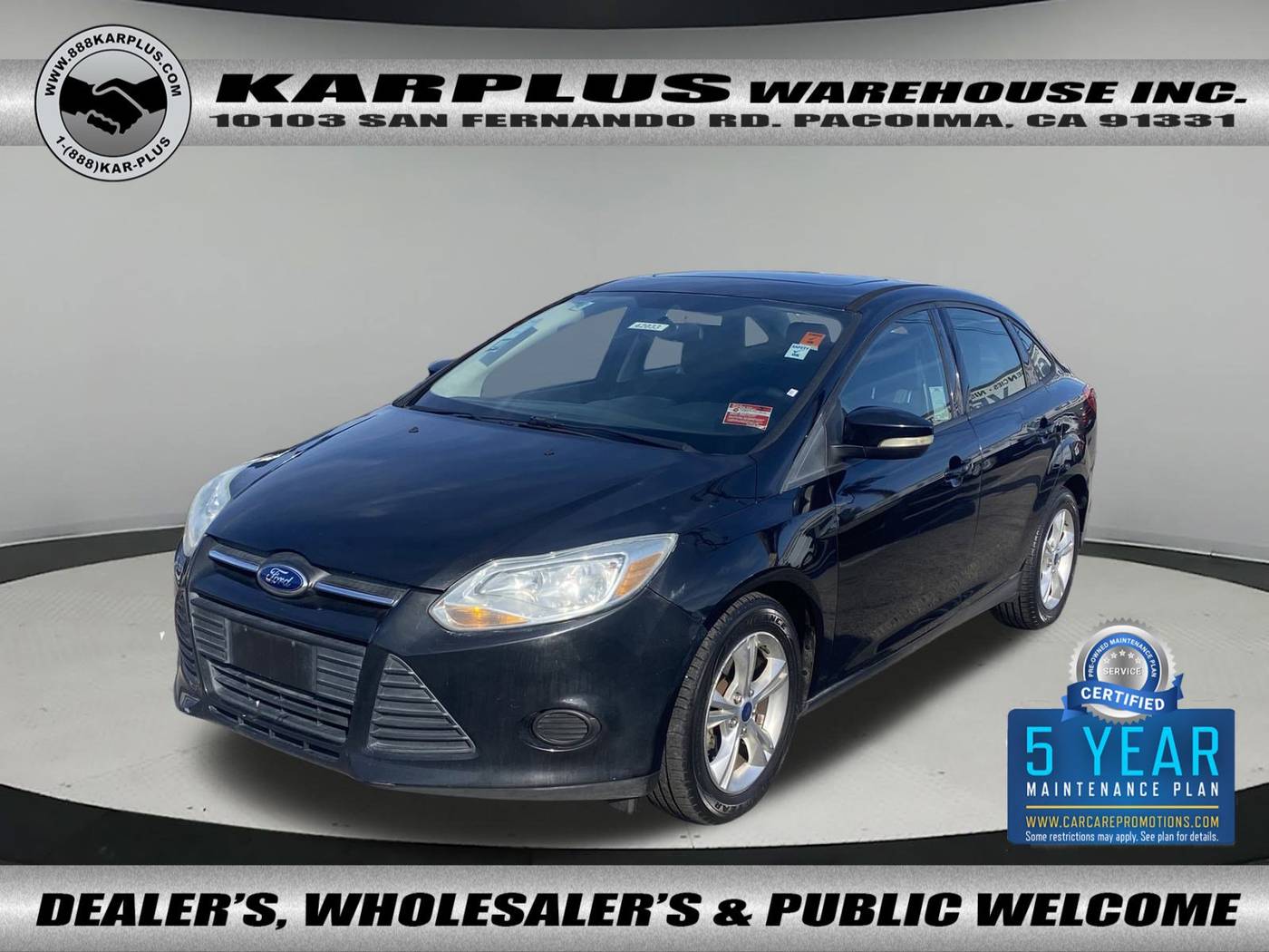 2013 Ford Focus SE — Sedan — 71,962 mi — Pacoima, CA