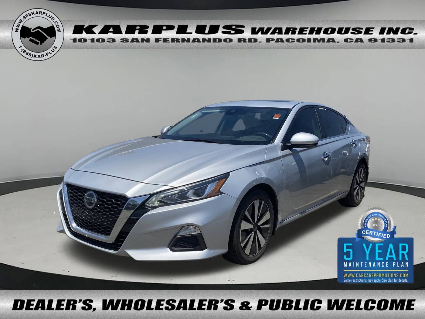 2022 Nissan Altima SV — Sedan — 117,074 mi — Pacoima, CA