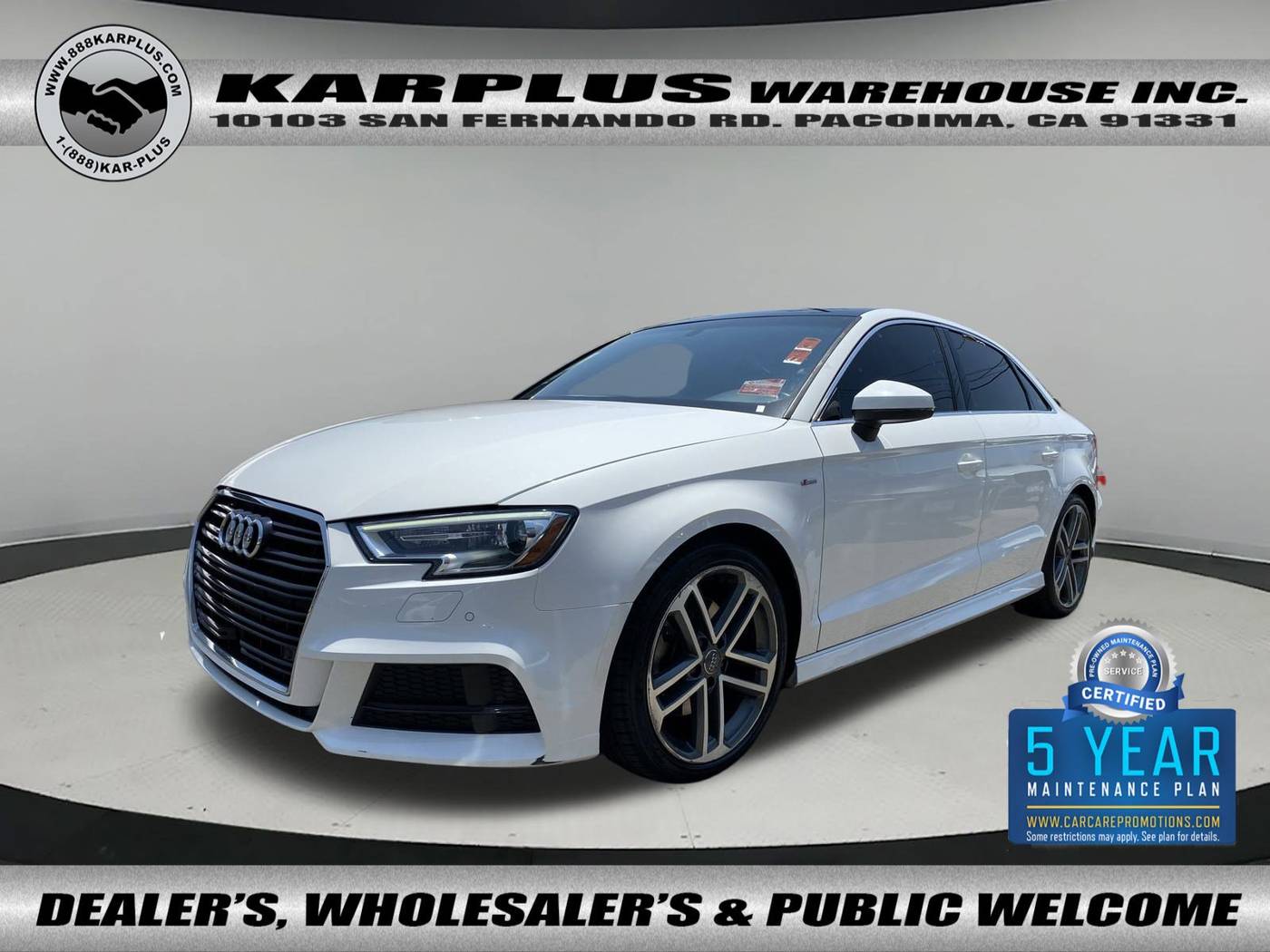 2017 Audi A3 Premium Plus — Sedan — 79,997 mi — Pacoima, CA