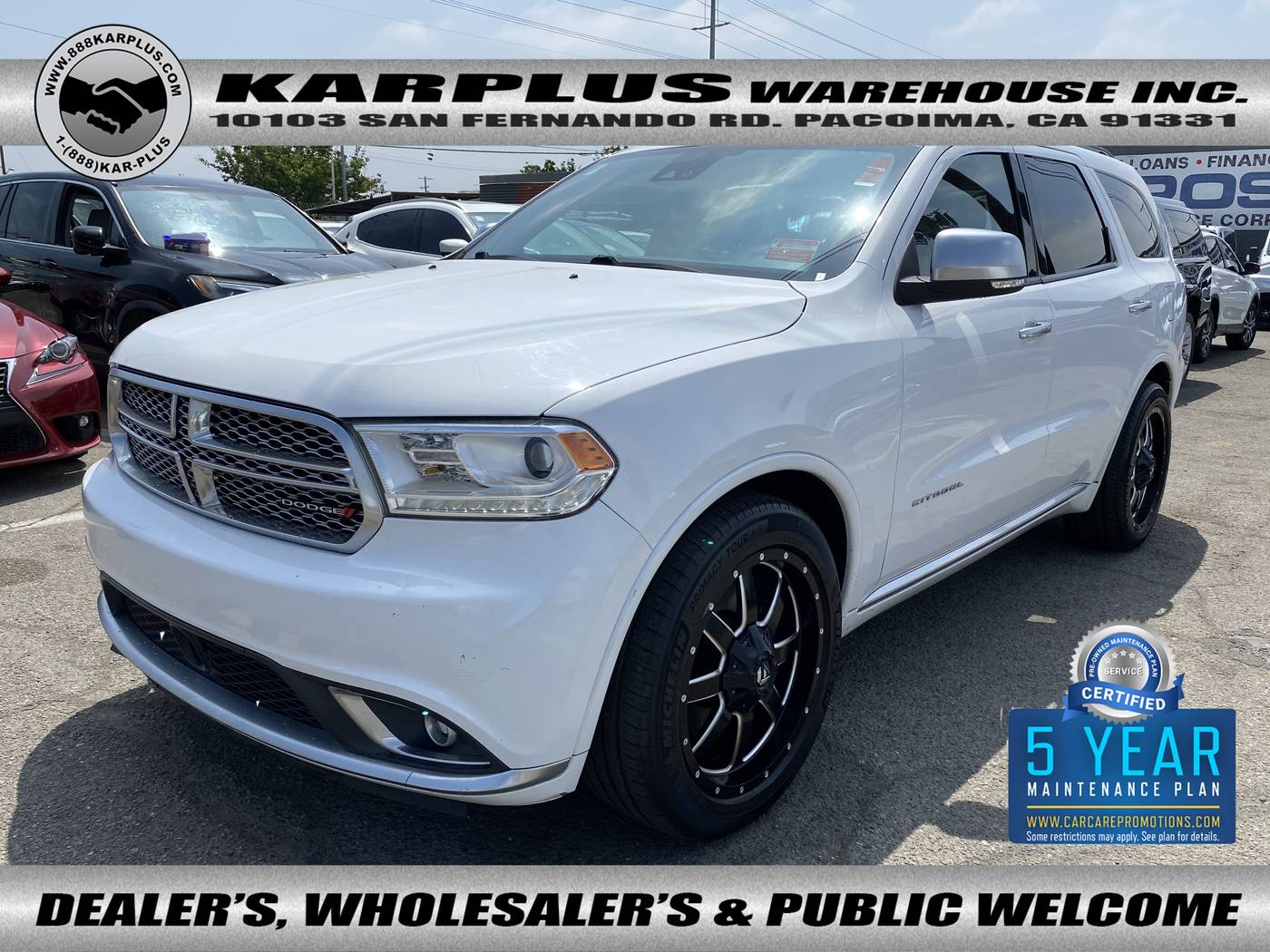 2017 Dodge Durango Citadel Anodized Platinum — SUV — 60,330 mi — Pacoima, CA