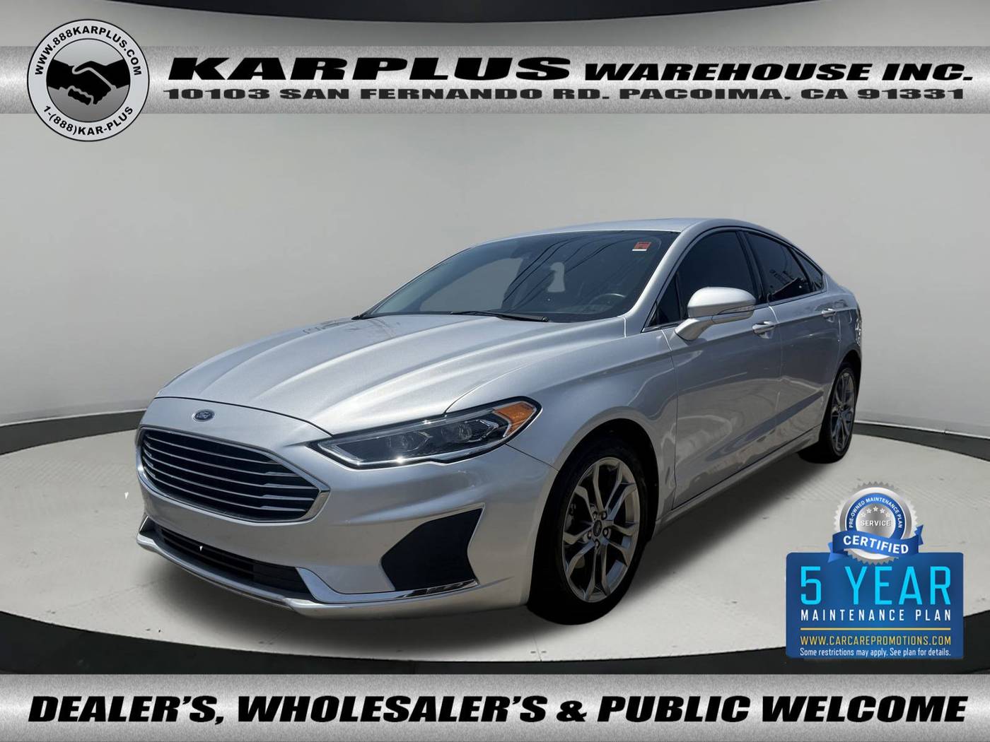 2019 Ford Fusion SEL — Sedan — 78,329 mi — Pacoima, CA