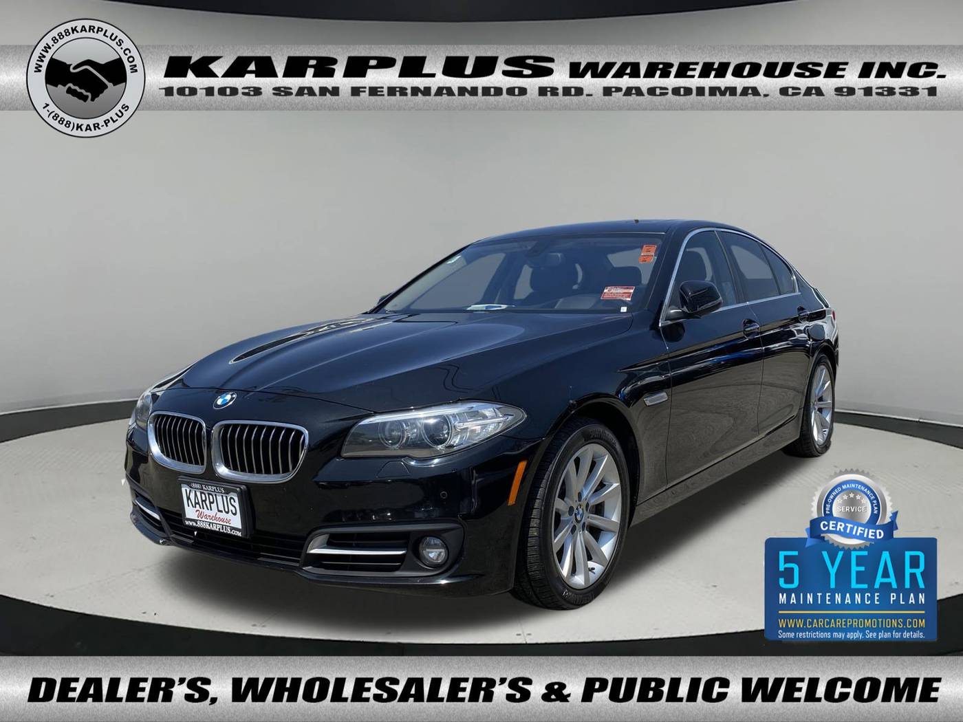 2015 BMW 5 Series 535i — Sedan — 87,490 mi — Pacoima, CA