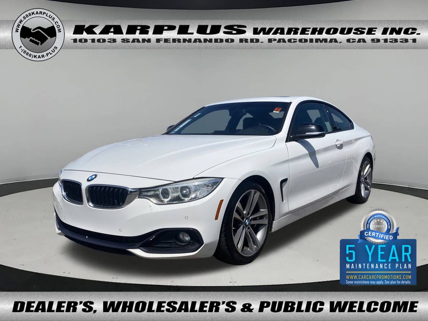 2014 BMW 4 Series 428i — Coupe — 142,401 mi — Pacoima, CA