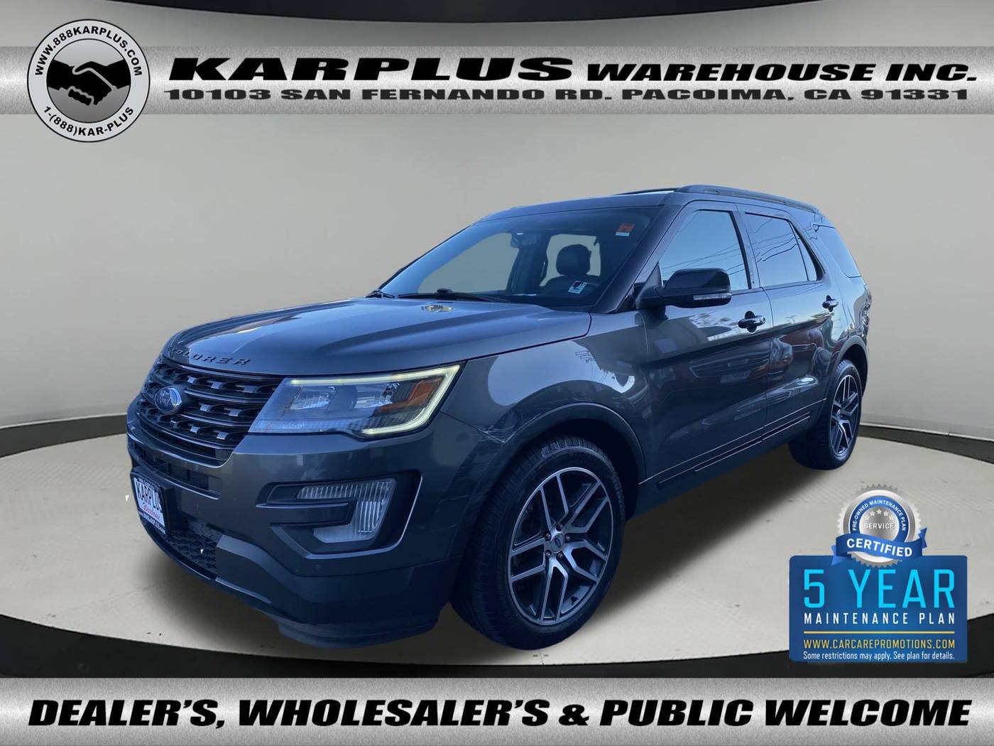 2017 Ford Explorer Sport — SUV — 109,597 mi — Pacoima, CA
