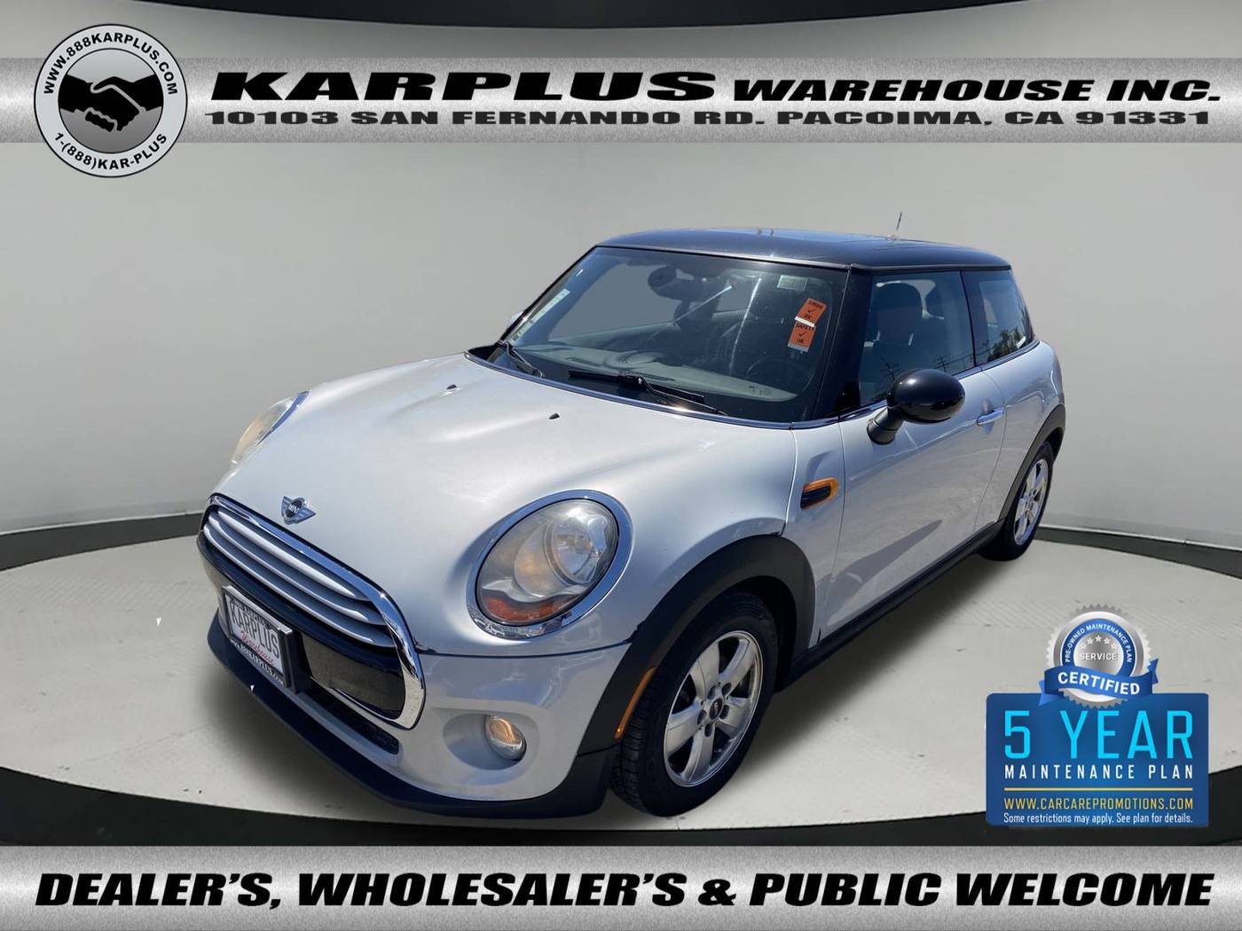2015 MINI Hardtop Cooper — Hatchback — 81,069 mi — Pacoima, CA