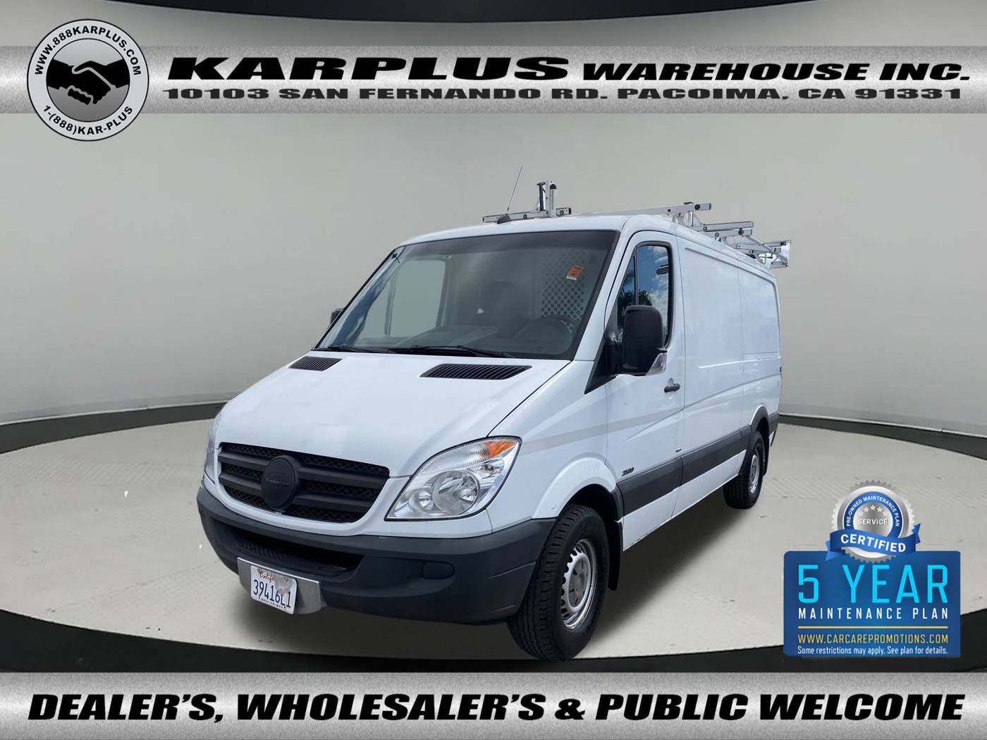 2012 Mercedes-Benz Sprinter Cargo Van 2500 — Cargo Van — 107,683 mi — Pacoima, CA