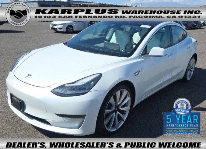 2018 Tesla Model 3 Performance — Sedan — 74,635 mi — Pacoima, CA